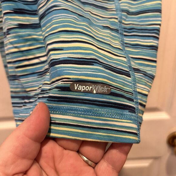 The North Face Vaporwick‎ Racer Back Striped Tank Top Womens Large Activewear - Picture 6 of 8